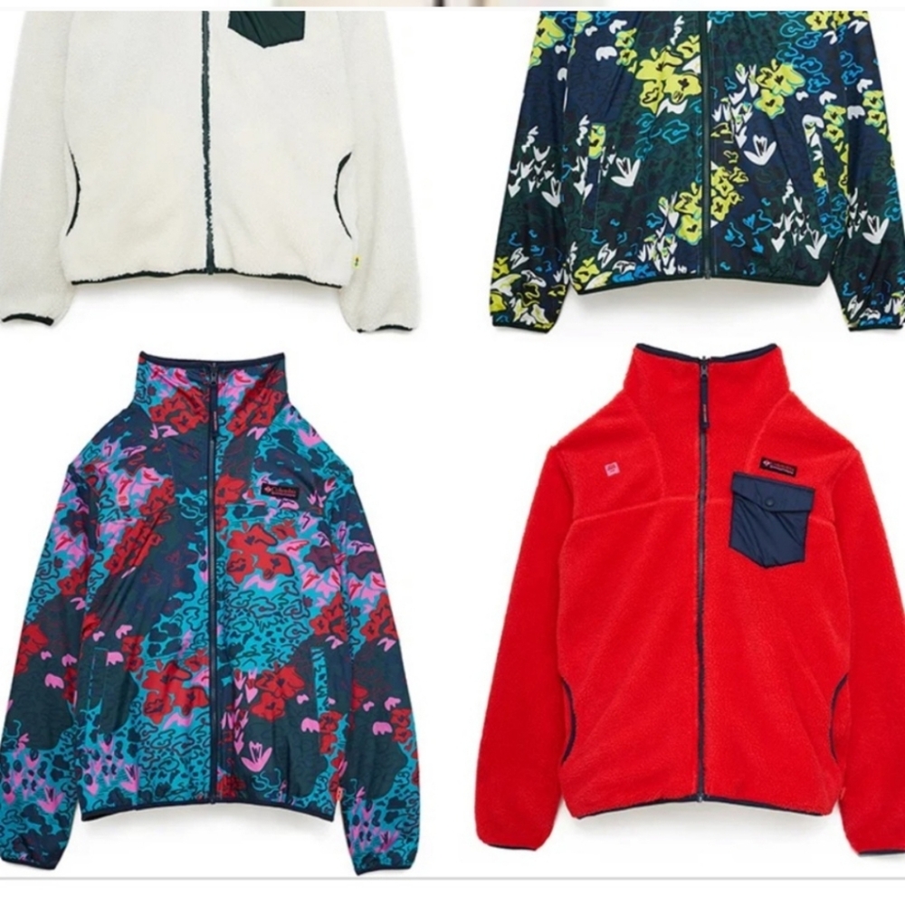 NWT Columbia x Opening Ceremony Fleece Jacket